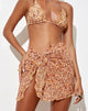 Image de Pao Sarong en petite fleur marron