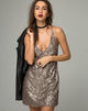 Image de Purpura Robe en paillettes Antique Gold