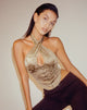 Image de Tukasa Corset Top en Botanist Flocking Olive