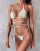 Image de Parmia Triangle Bikini Top in Croc Green