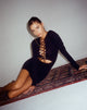 Image de Modita Mini Robe en Lycra Noir