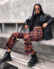 Image de Zoven Flare Trouser in Tonal Dragon Orange