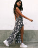Image de Hime Maxi Dress in White Rose Grey