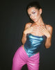 Image de Ketia Crop Top en violet holographique