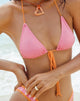 Image de Pamita Bikini Top in Pink Terry