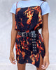 Image de Datista Slip Dress in Fire