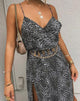 Image de Hime Maxi Dress in Rar Leopard Grey