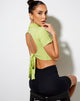 Image de Que Crop Top in Leaf Green