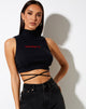 Image de QUERA TOP RIB BLACK MAKE BOYS CRY EMBRO