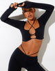Image de Rana Crop Top in Black