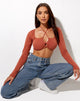 Image de Rana Crop Top in Cedar