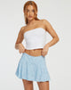 Image de la mini-jupe Rara, Ditsy Rose Blue