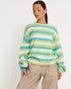 Image de Ammaria Jumper in Blue Mix Stripe