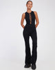 IMAGE DE Combinaison Ginevra en lycra noir