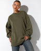 image de Lei Sweatshirt in Grape Leaf Butterfly Embro