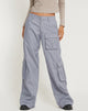 image de Lovis Low Rise Cargo Trouser in Grey