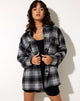 Image de Marcella Shirt in Check Black