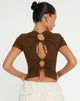 image de Surtie Crop Top in Cocoa
