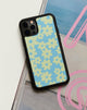 Image de l'étui pour Iphone Motel X Barbara Kristoffersen en Retro Daisy Blue