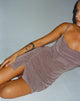 Image de Revati Mini Dress in Charcoal