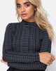 Image de Rhala Crop Top in Tokyo Techno Tour Black
