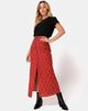 Image de la jupe Rima en Falling For You Floral Red