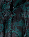 Fleur de dragon noir et menthe