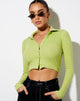 Image de Ryals Crop Top in Leaf Green