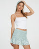 Image de la mini-jupe Rylee, Pretty Petal Green