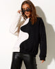 Image de Ryu Sweatshirt en hiver blanc et noir