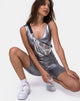 Image de Sadie Unitard en argent métallisé