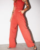 Image du pantalon Abba en rouge