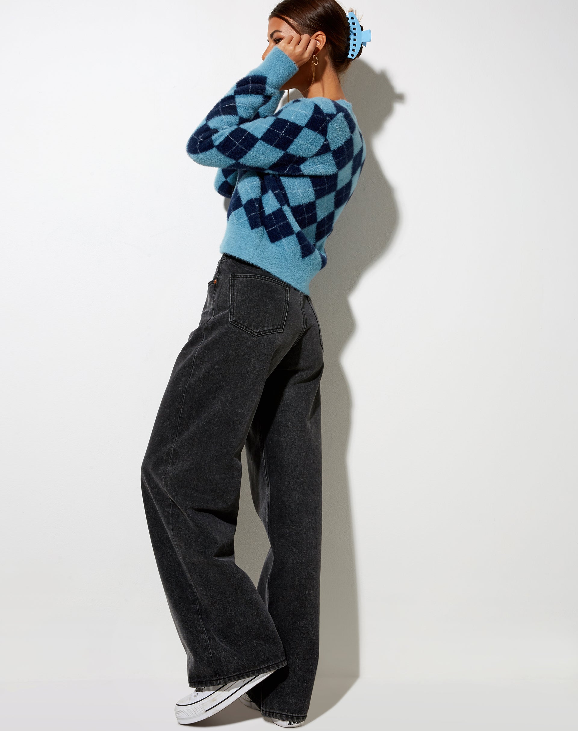Image de Saidi Cardi en bleu diamant et marine