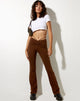 Image de Sakeri Flare Trouser in Cocoa