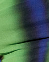 Vert et bleu solarisés