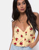 Image de Sanami Cami Top in Falling Rose Yellow