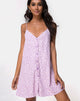 Image de Sanna Slip Dress in Ditsy Rose Lilac
