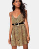 Image de Sanna Slip Dress in Mini Tiger Brown