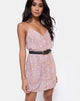 Image de Sanna Slip Dress in Leopard Spot