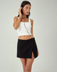 image de MOTEL X JACQUIE Mini jupe Sarko en noir