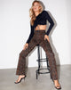 Image de Zoven Trouser in Dark Boa Brown