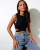 Image de Seowon Crop Top in Black