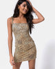 Image de la robe Seltie en Mini Tiger Brown