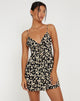 Image de Senora Mini Dress in Mini Daisy Black