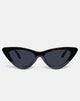 Image de marque : Lunettes de soleil Kylie en noir et gris