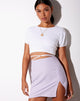 Image de la mini-jupe Sheny en violet