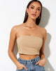 Image de Shoki Bandeau Top in Almond