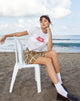 Image de Shrunk Tee in White Hotter Than Hell