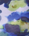 Aquarelle abstraite bleue