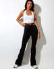 Image de Siari Flare Trouser in Lycra Black